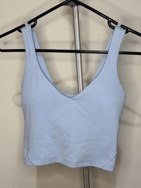 Lululemon Align Tank Top w/ built-in pads - light blue